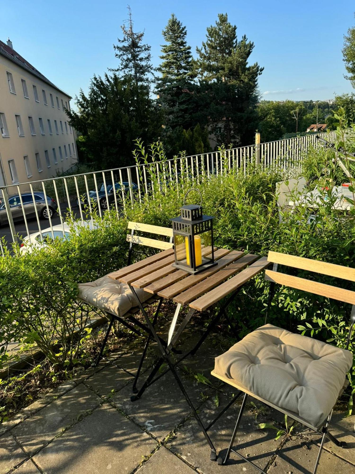 Moderne Ferienwohnung Mit Terrasse 维尔茨堡 外观 照片